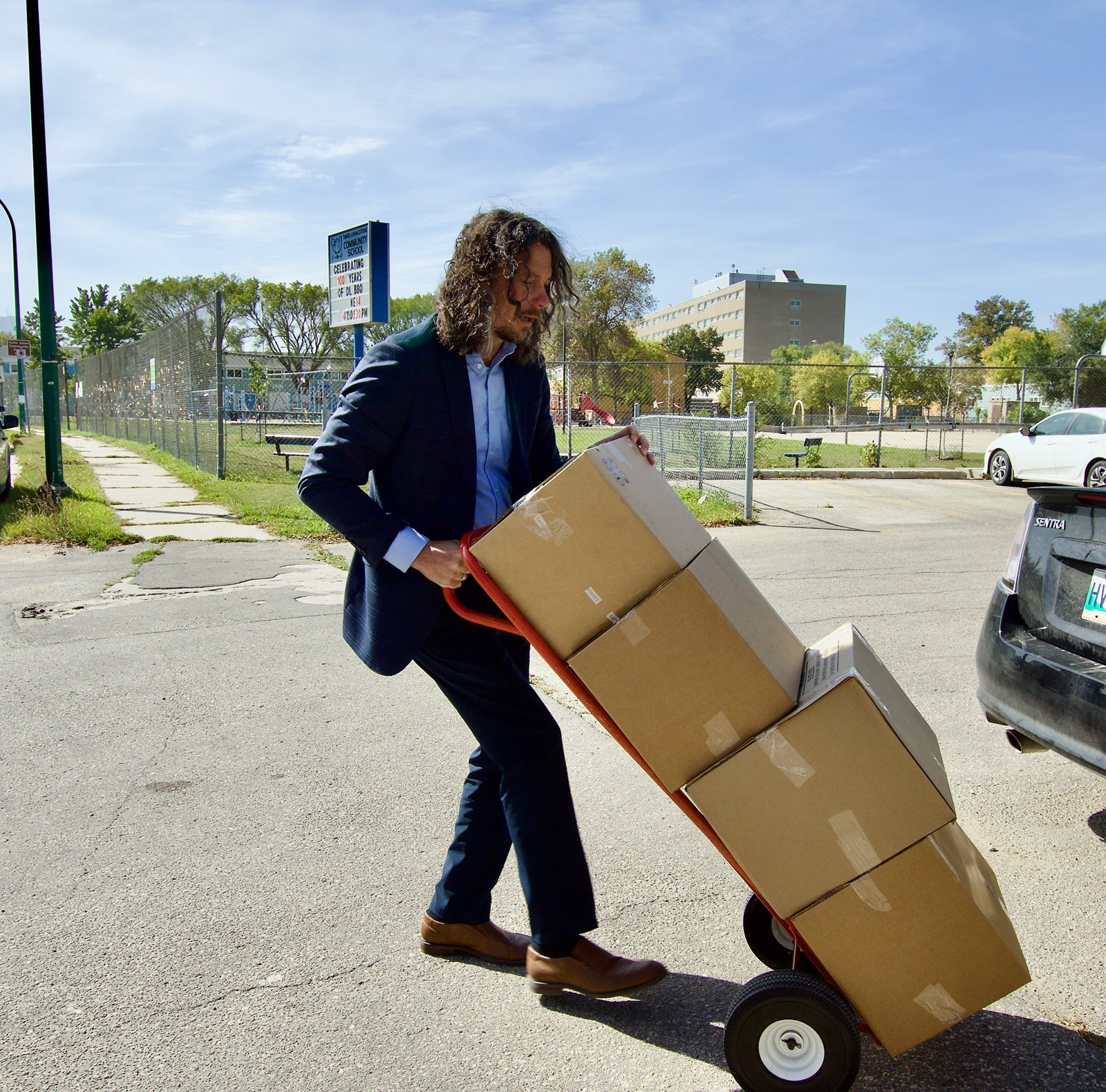 Ceridian donates hundreds of school supplies to David Livingstone