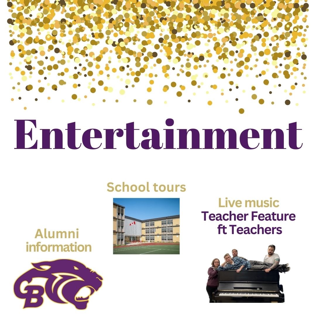 Entertainment. School Tours. Alumni information. Live music featuring Teacher Feature Featuring Teachers.