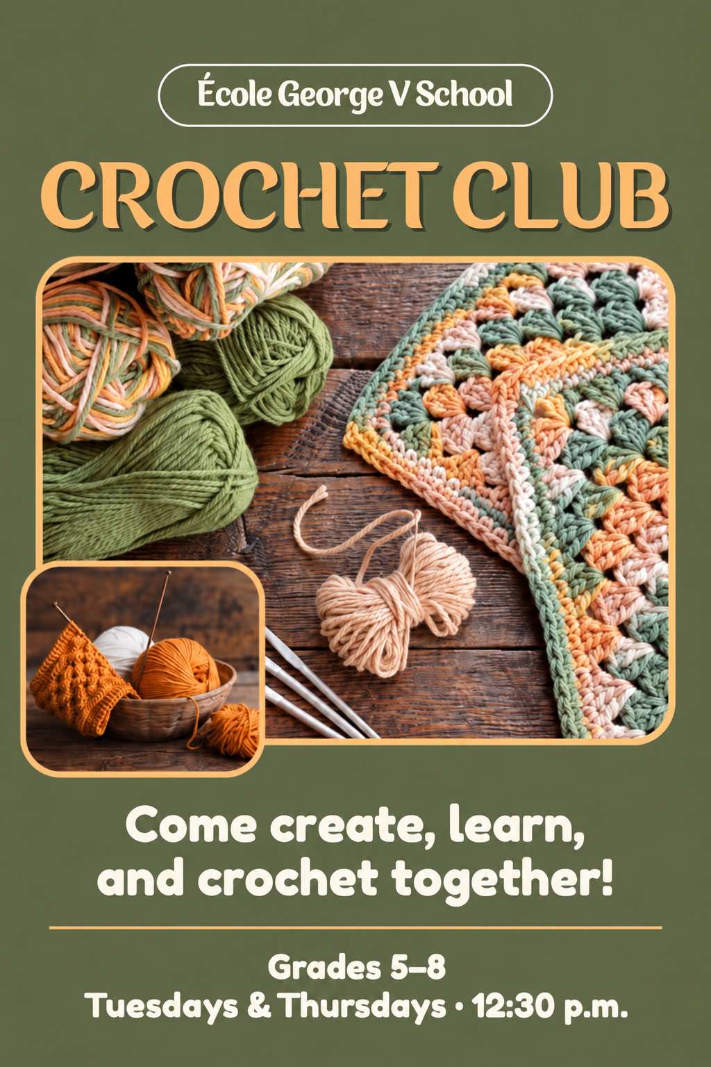 Crochet club poster with updated schedule.png