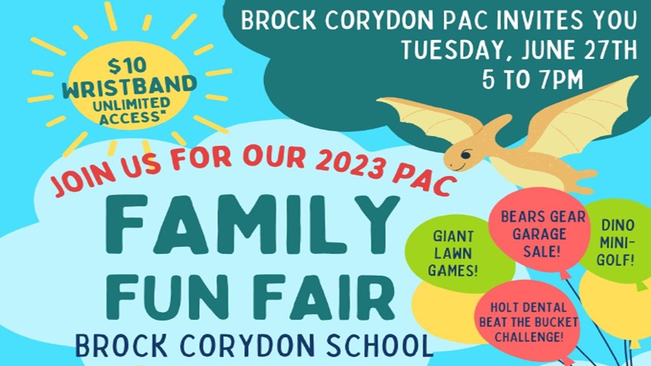 Brock Corydon Family Fun Fair 2023 