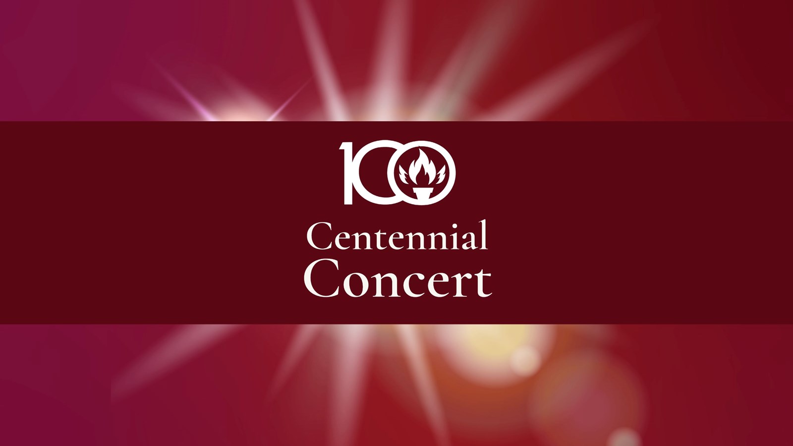 100 Centennial Concert