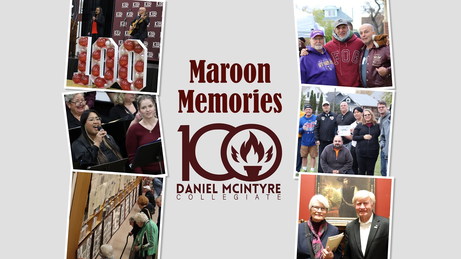Maroon Memories 100 Daniel McIntyre Collegiate