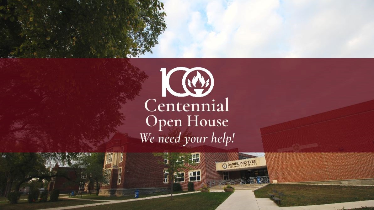 Centennial Open House We need your help.