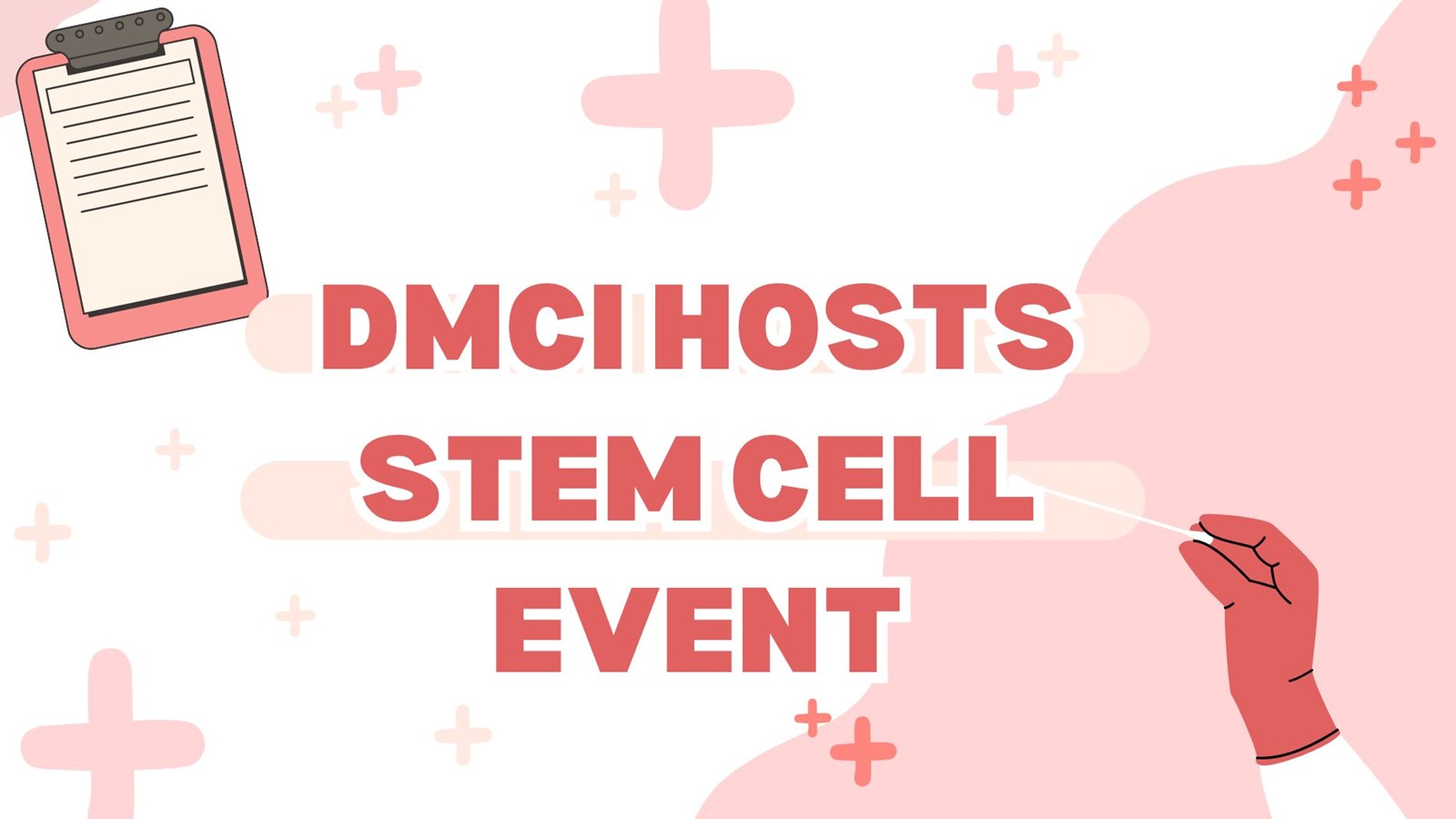DMCI hosts stem cell event.