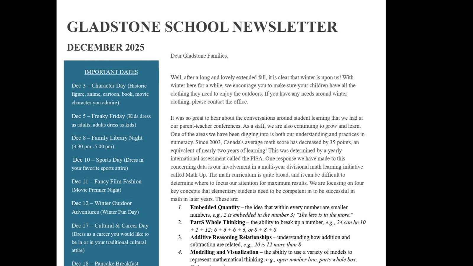 Newsletters