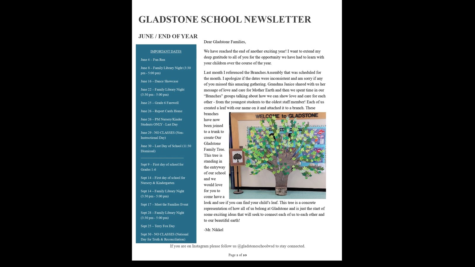 Newsletters