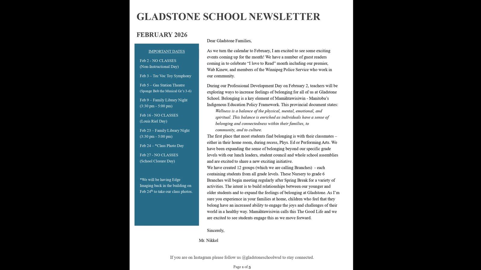 Newsletters