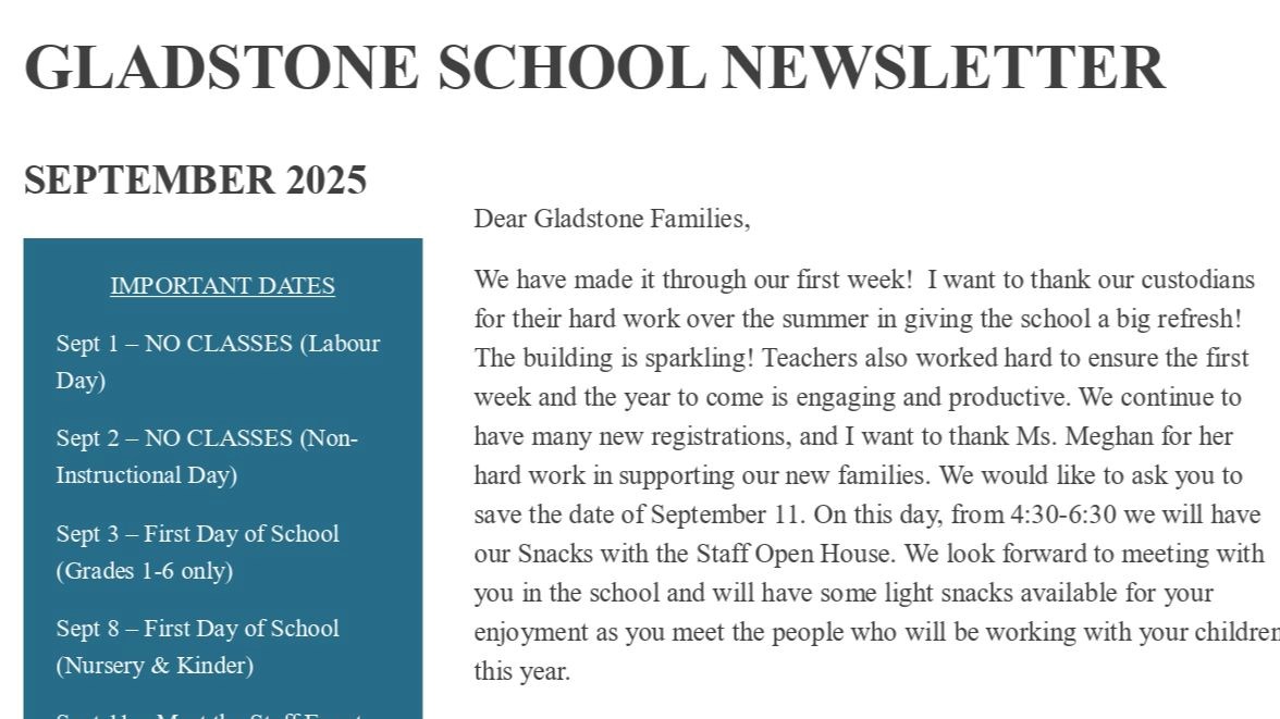 Newsletters