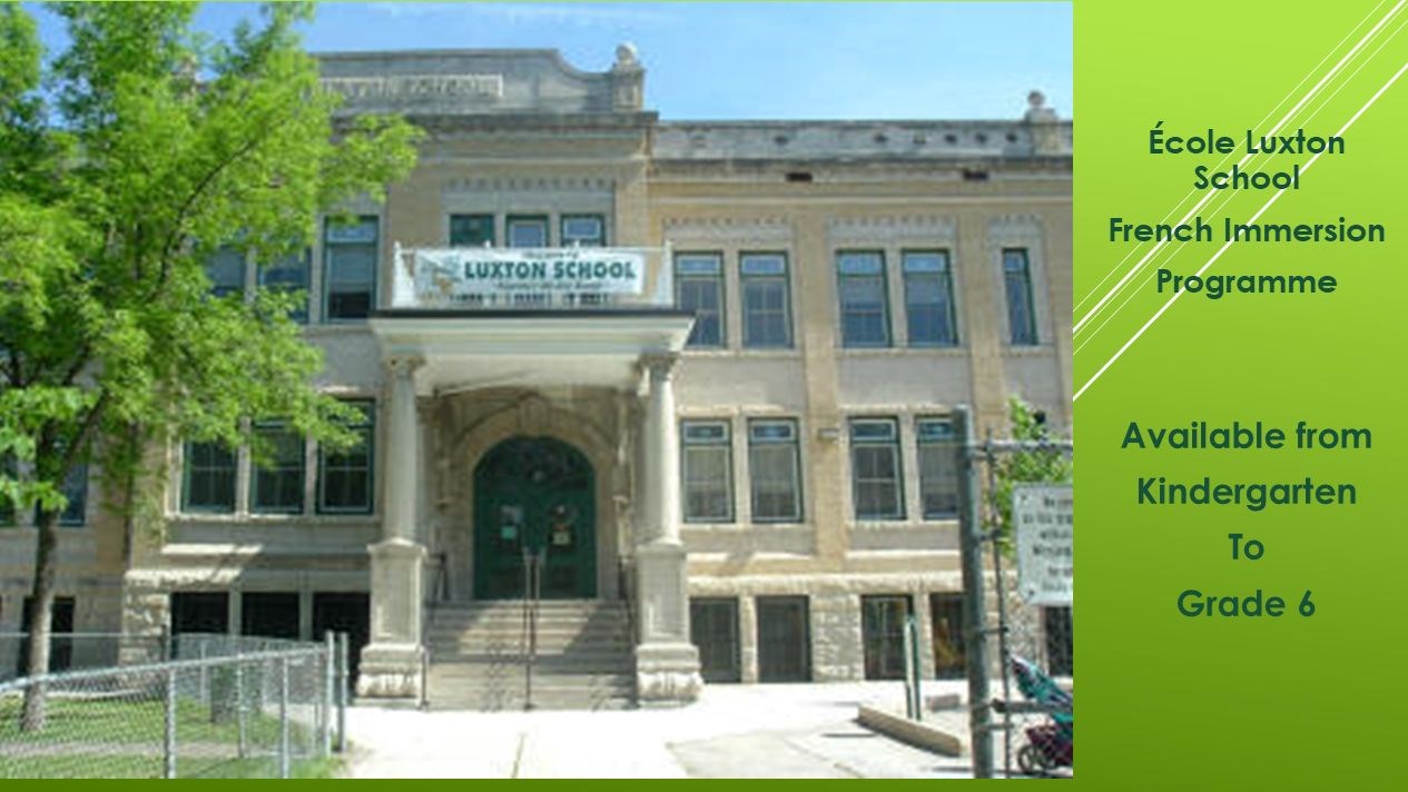 French Immersion at École Luxton School