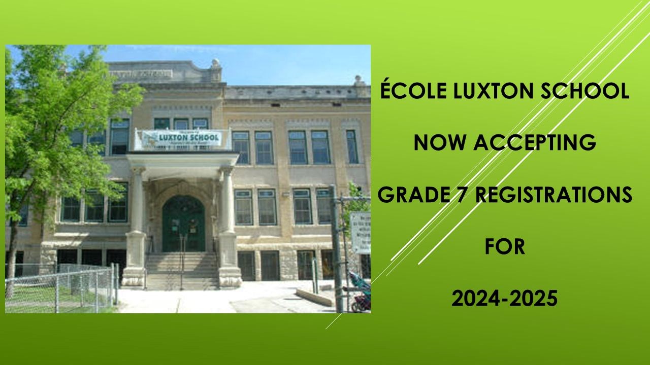 Grade 7 registrations