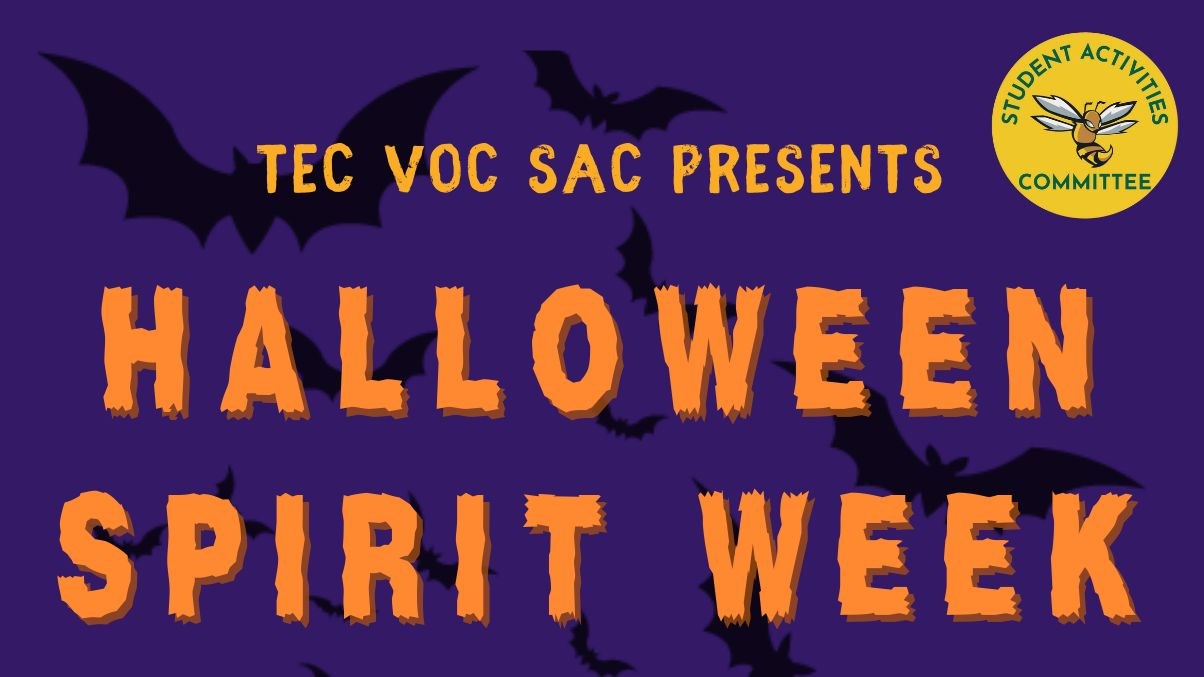 Halloween Spirit Week - October 25 to October 31