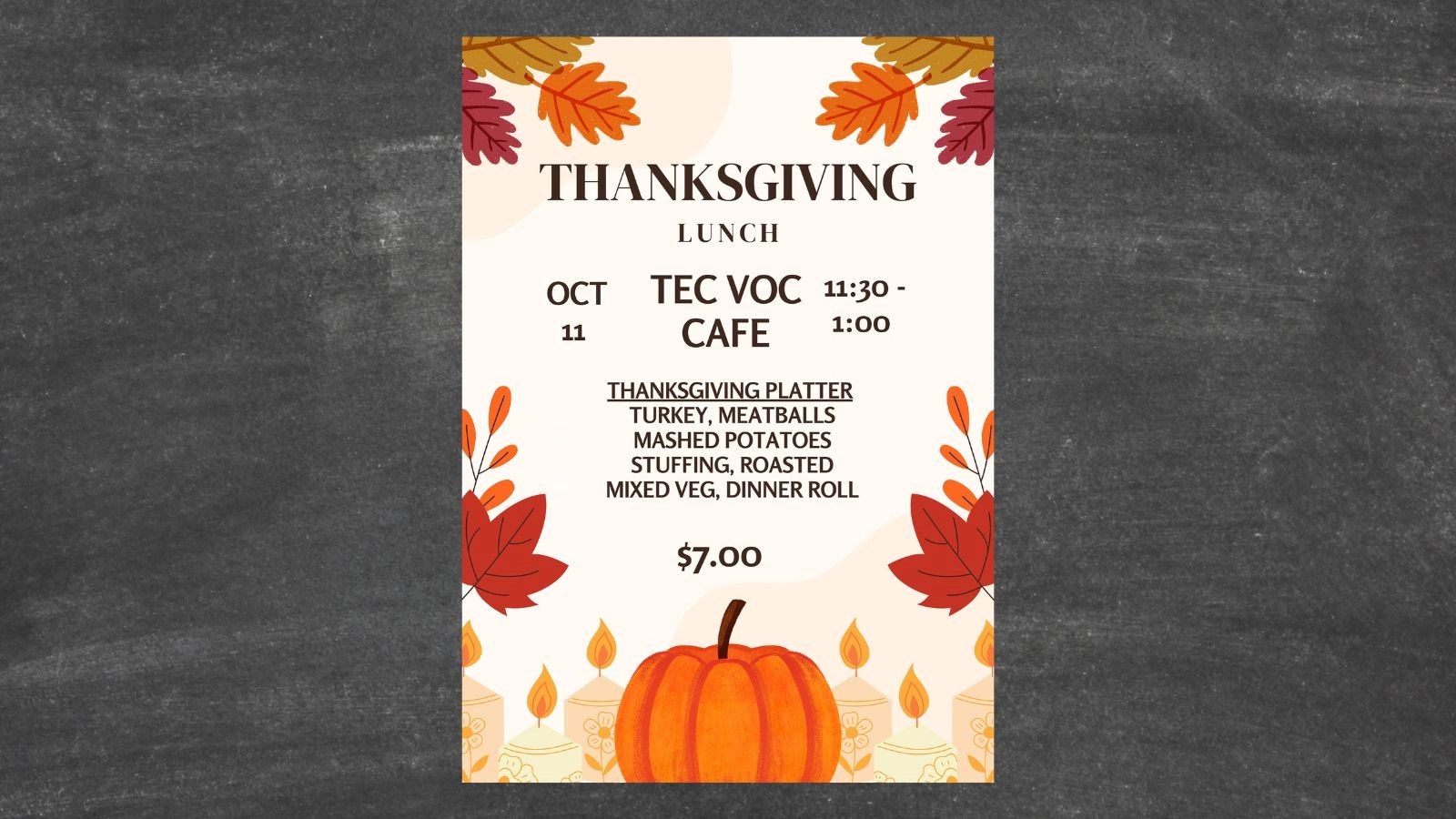 Thanksgiving Lunch