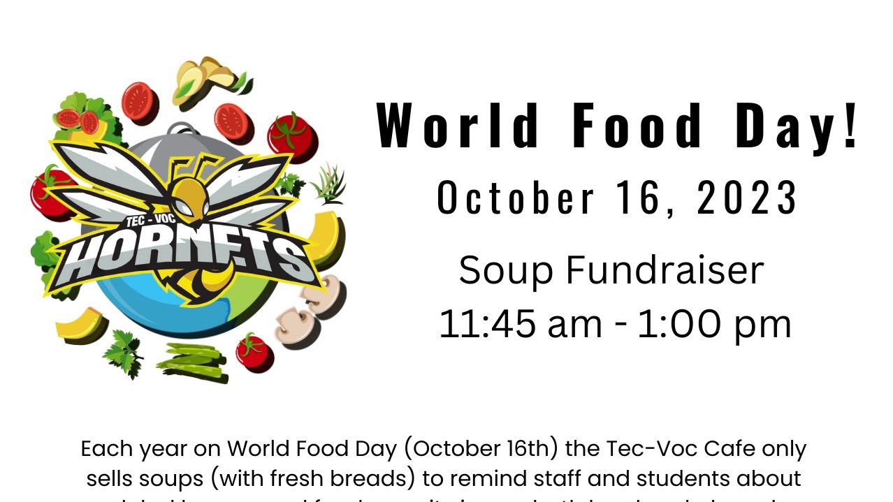 World Food Day, Soup Fundraiser