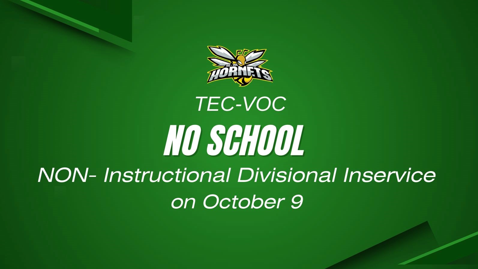 No School Non-Instructional Inservice