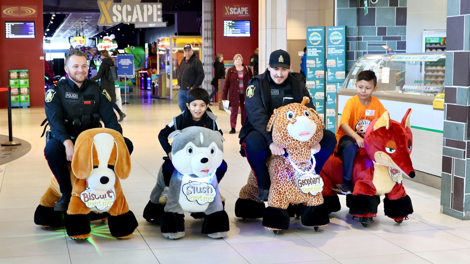 Shopping with Cops