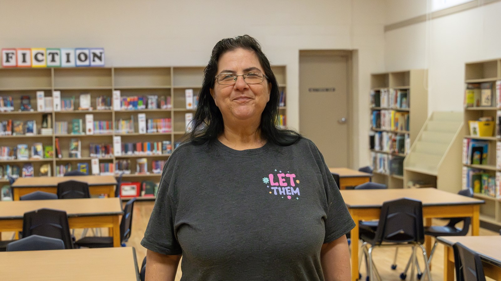 Colleen Ellis volunteer at Kent Road School