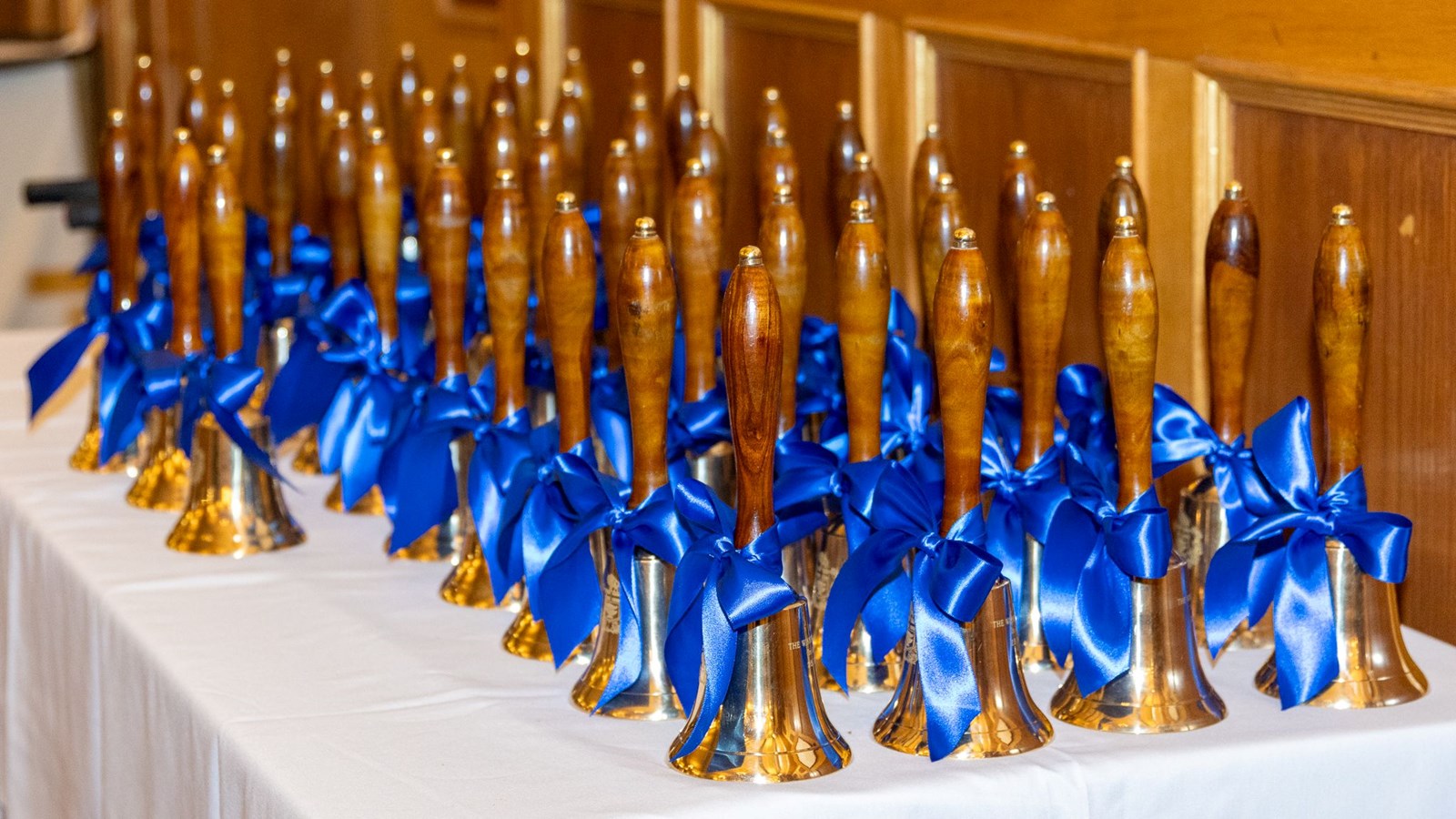 Every employee who crosses 25 years of service gets a bell.