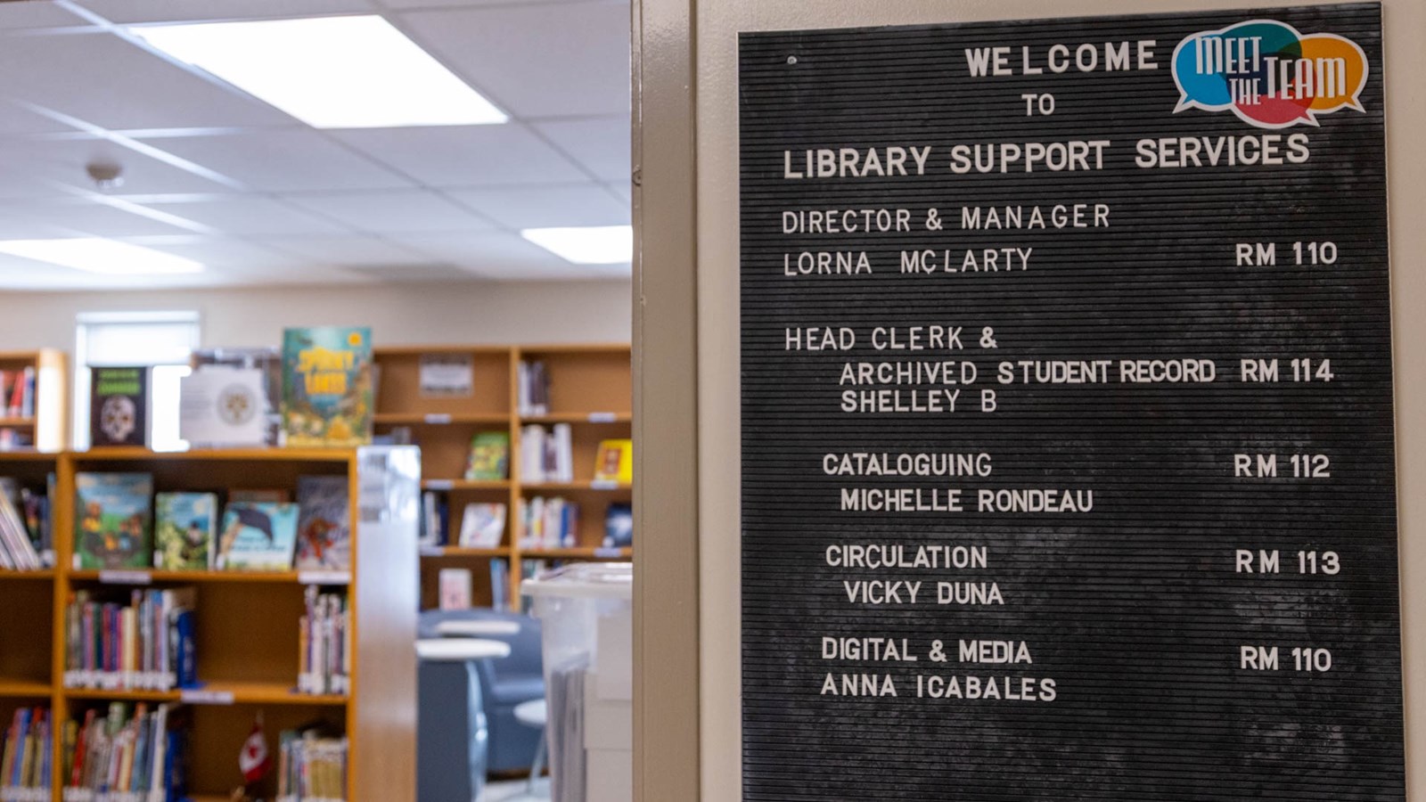 Library Suppor Services Staff