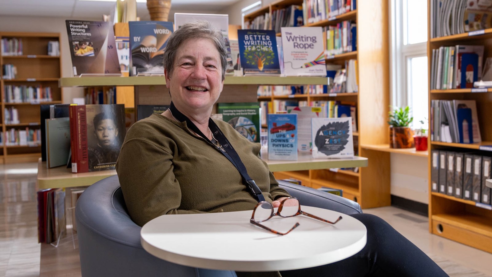 Lorna McLarty, Acting Service Director at Library Support Services.