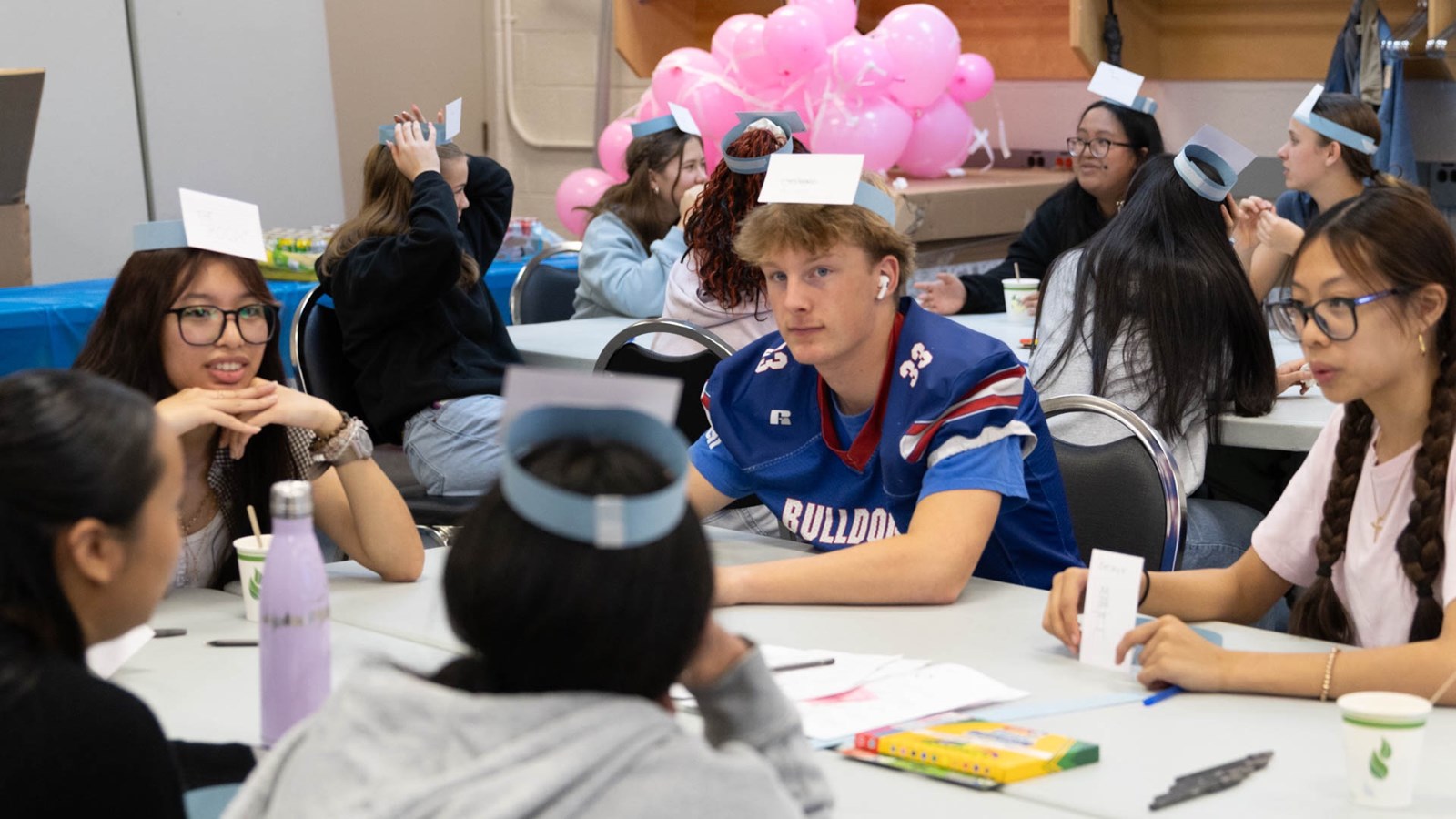 The event gathered students from three high schools in the division. The event gathered students from three high schools in the division.