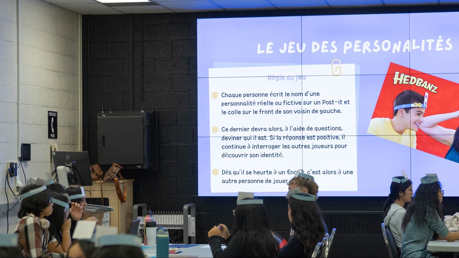 Team games were part of the French Youth Leadership Sommet Team games were part of the French Youth Leadership Sommet