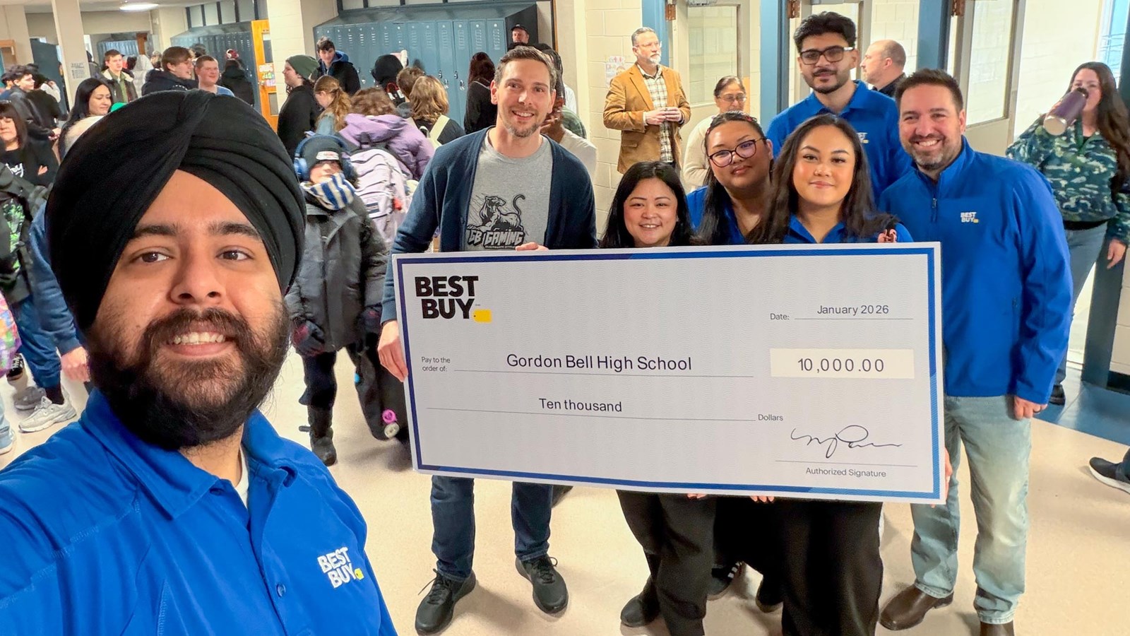 Best Buy Teen Tech Grant Gordon Bell