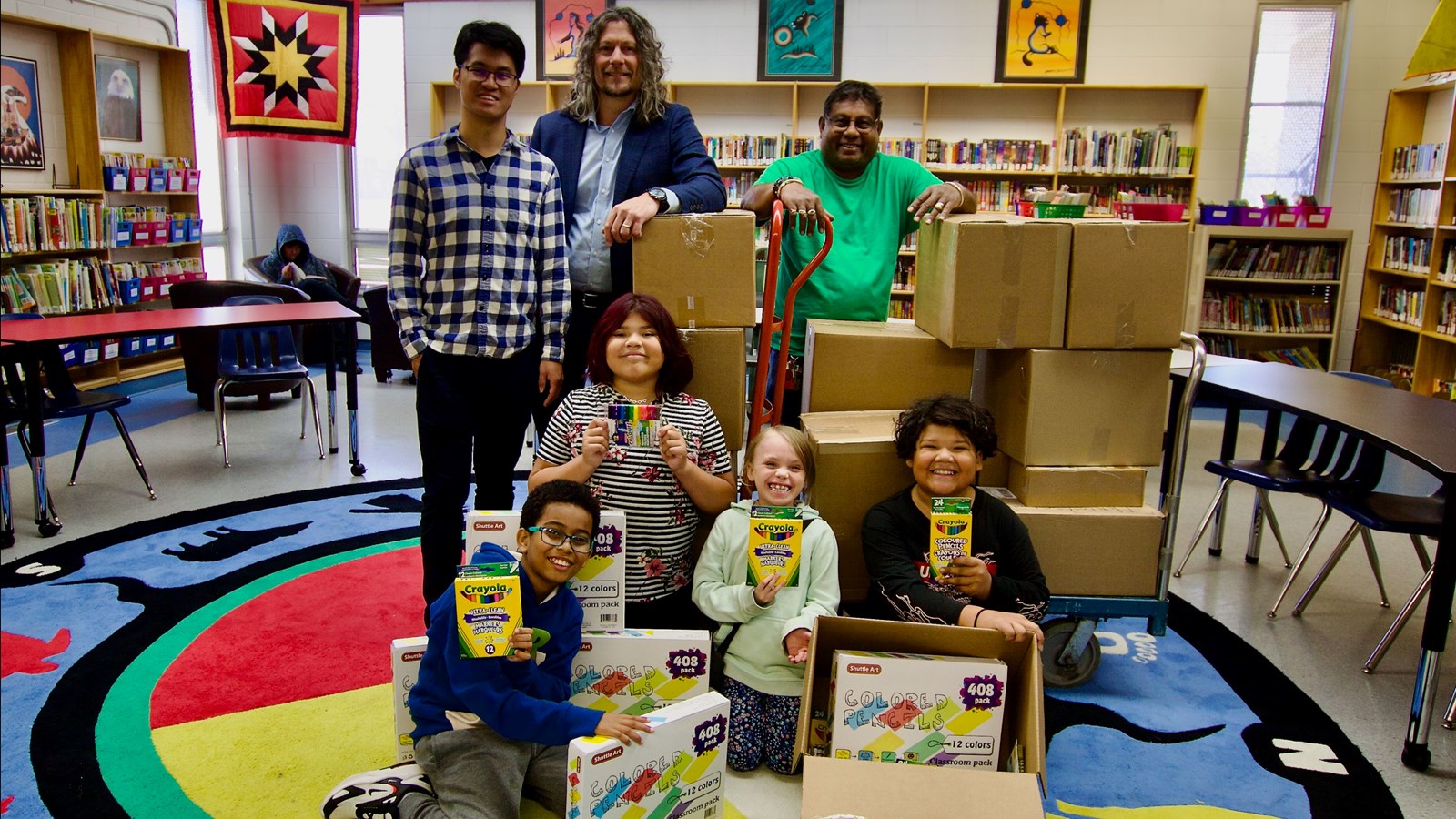 Ceridian donates hundreds of school supplies to David Livingstone