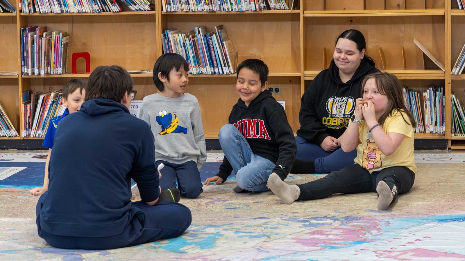 Exploring Land, Identity, and History with the IPAC Giant Floor Map