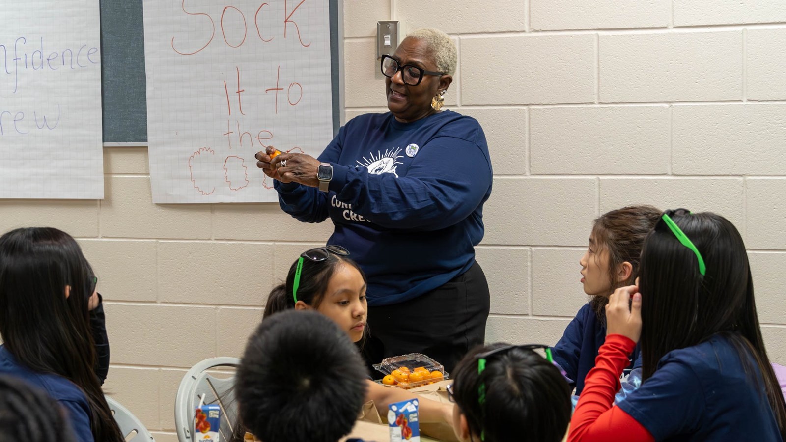 Marjorie White, learning support teacher at King Edward School.