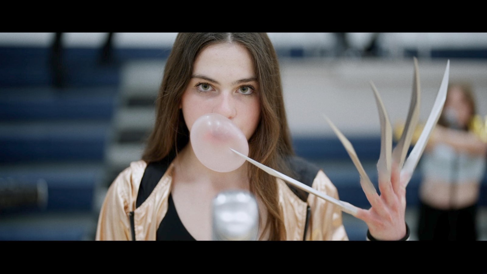 Leah Janae in her debut music video, "Queen of Mean."