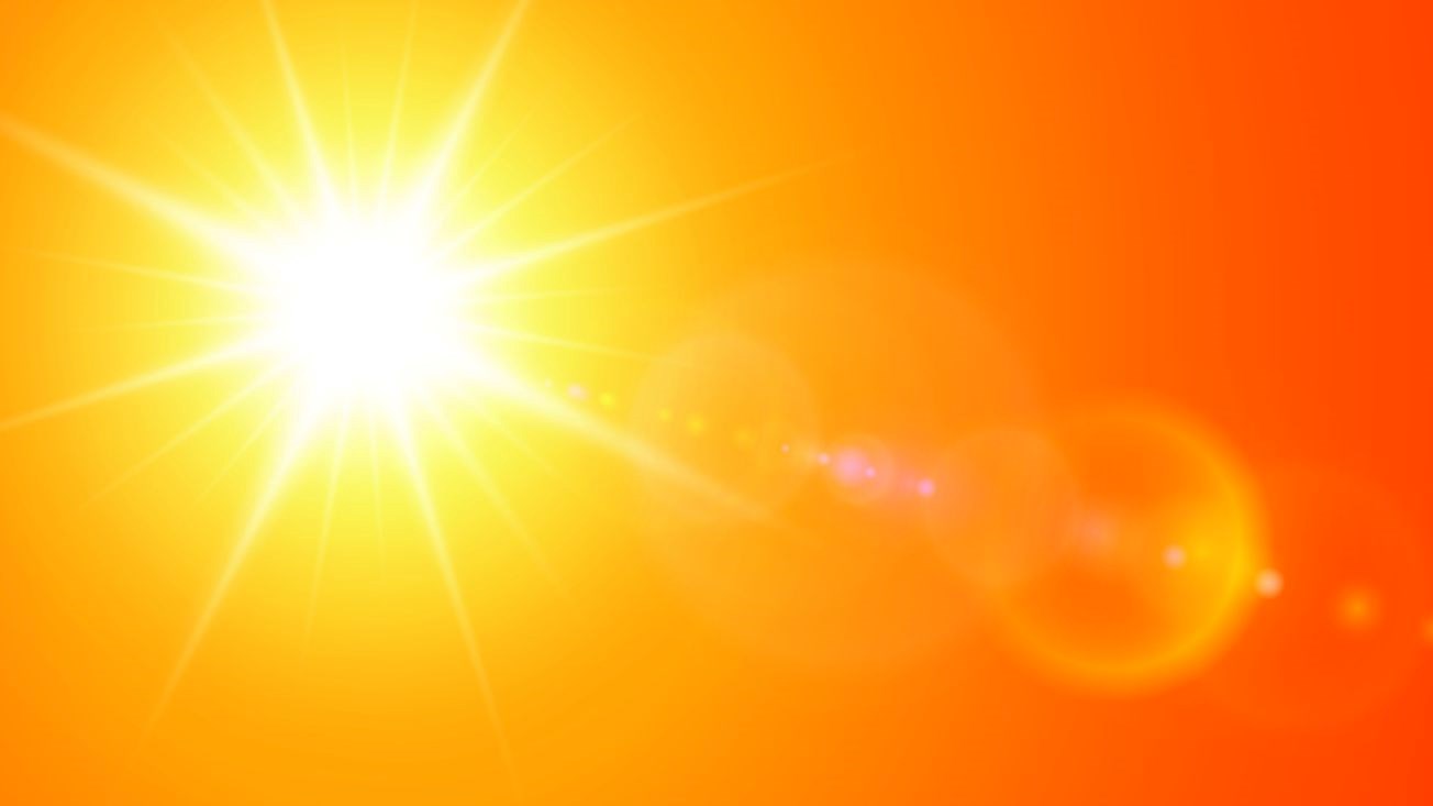 Sun Orange Sky Web Art