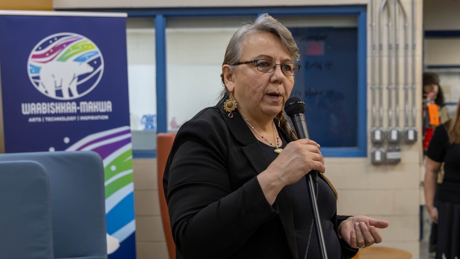 WSD Knowledge Keeper Elaine Mayham Waabishkaa-Makwa