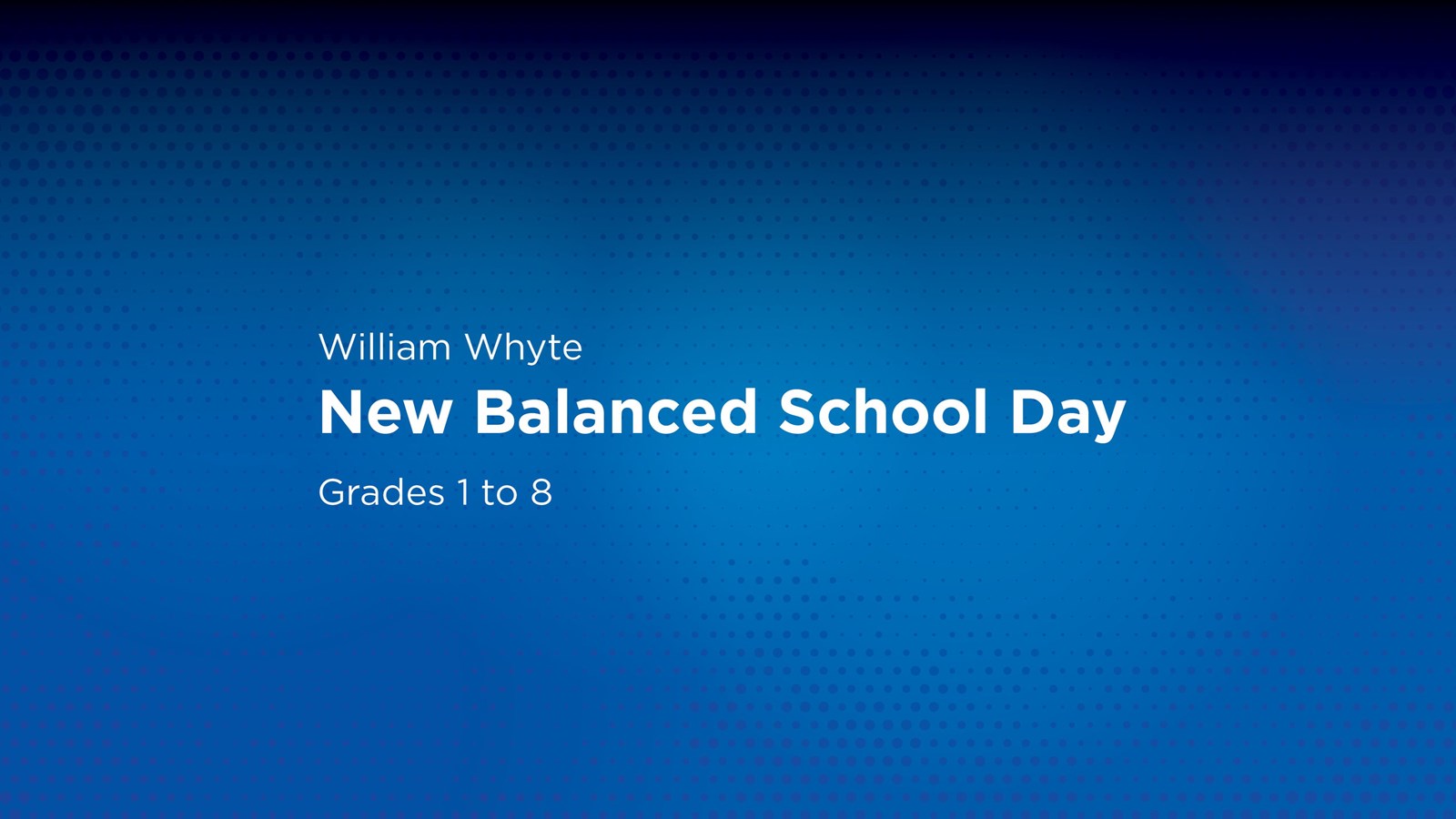 New balanced school day WEB Art