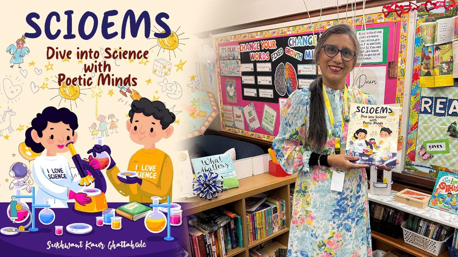 Sukhwant Kaur Ghattahode author of the book Scioems