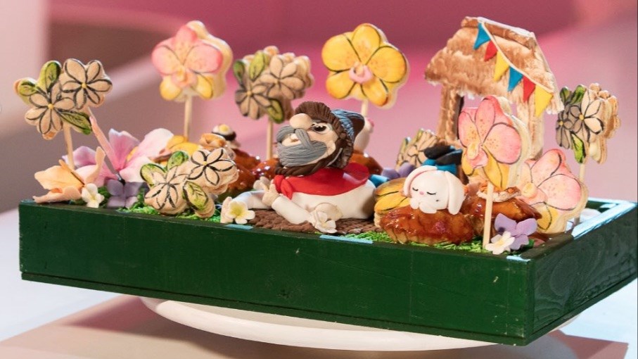 Pastry Chef Marie Mallari of Sugar Blooms and Cakes Bake Master Battle